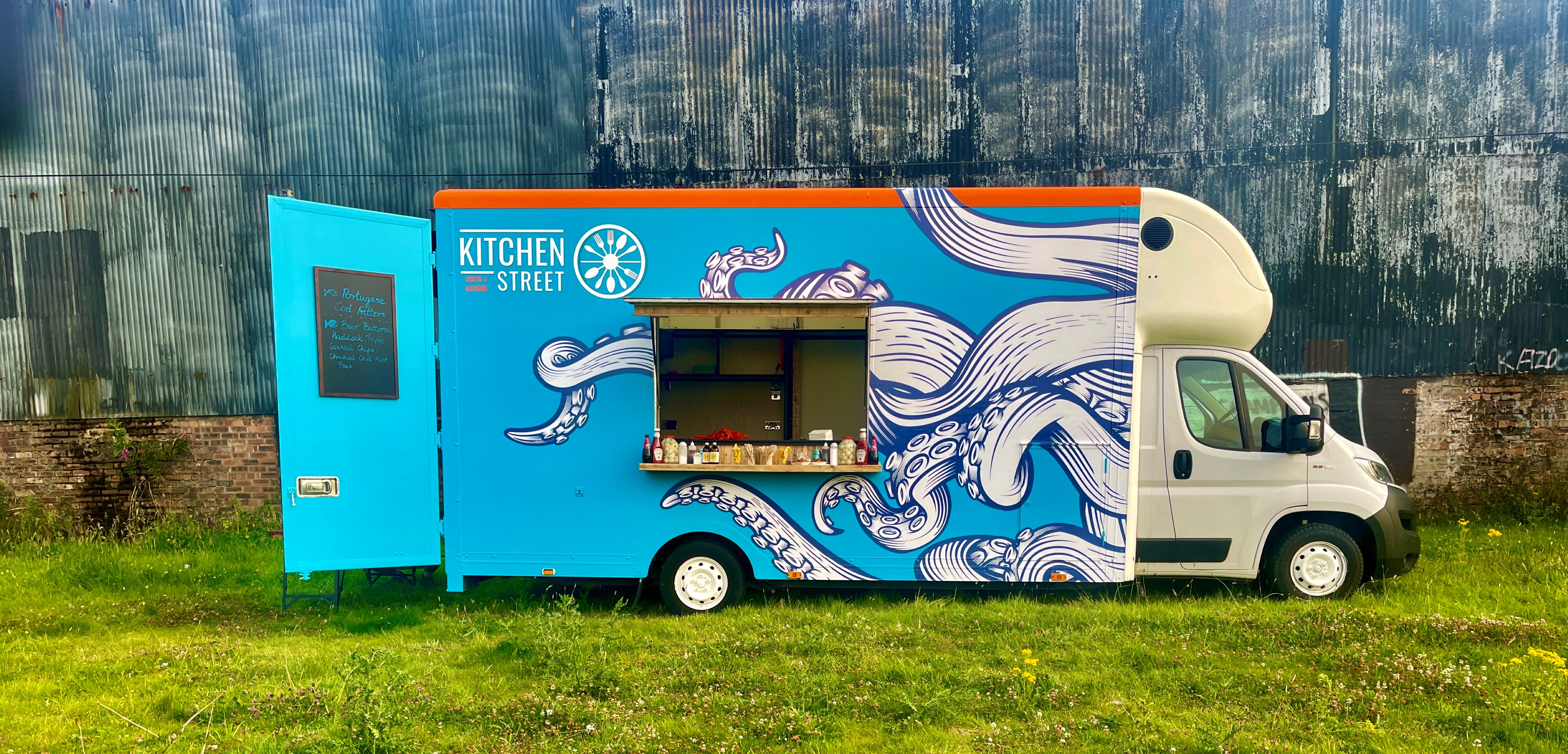 Kitchen Street Octopus Side