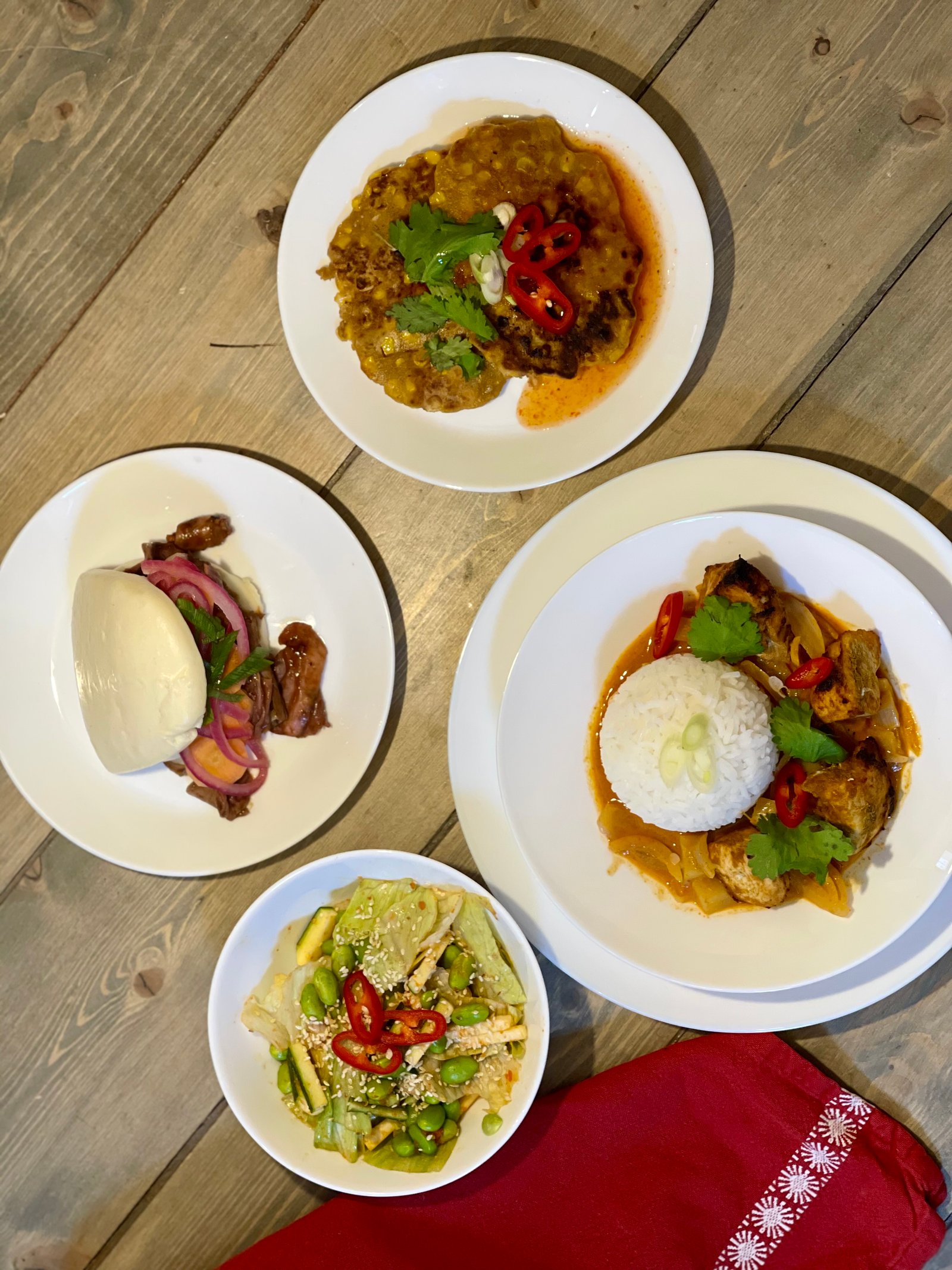 Bao buns and Korean street food